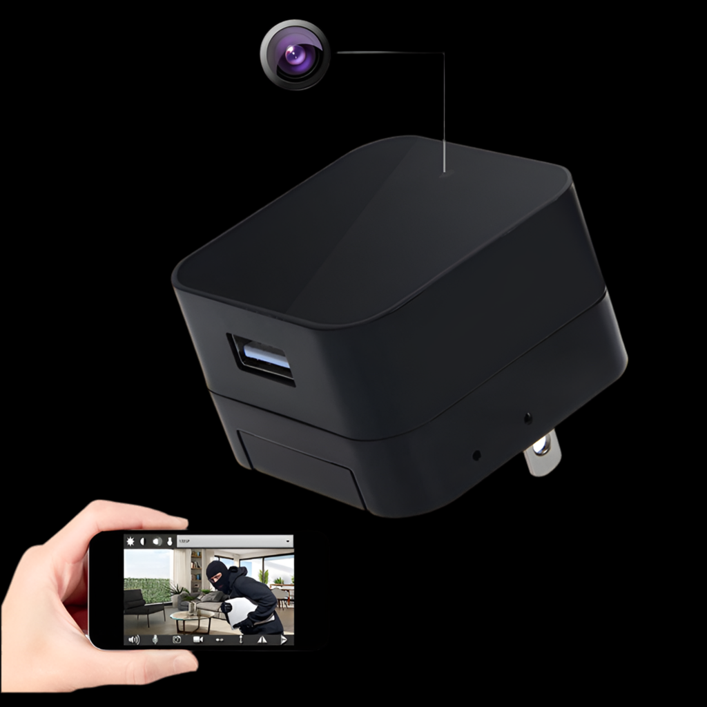 THE GAMECHANGER - Hidden Camera Phone Charger