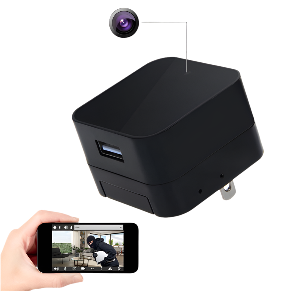THE GAMECHANGER - Hidden Camera Phone Charger