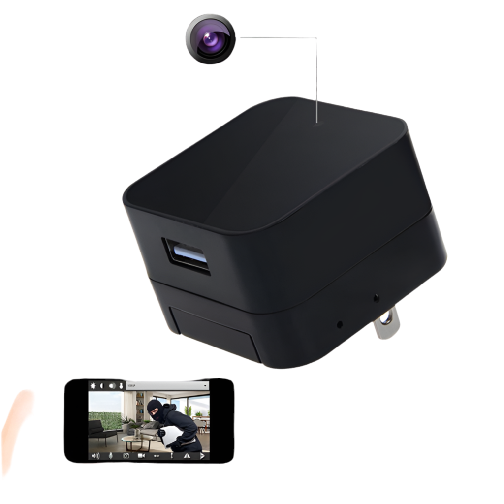 THE GAMECHANGER - Hidden Camera Phone Charger